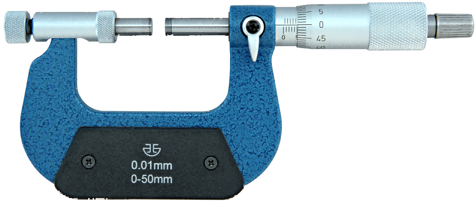 青量带加长测砧千分尺