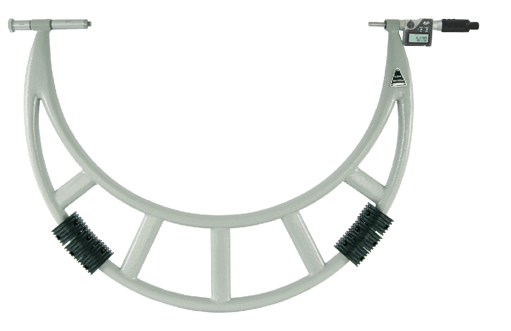 青量电子可调测砧外径千分尺