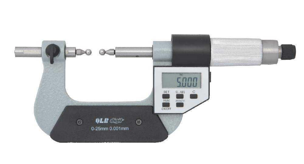 青量五键电子齿轮千分尺